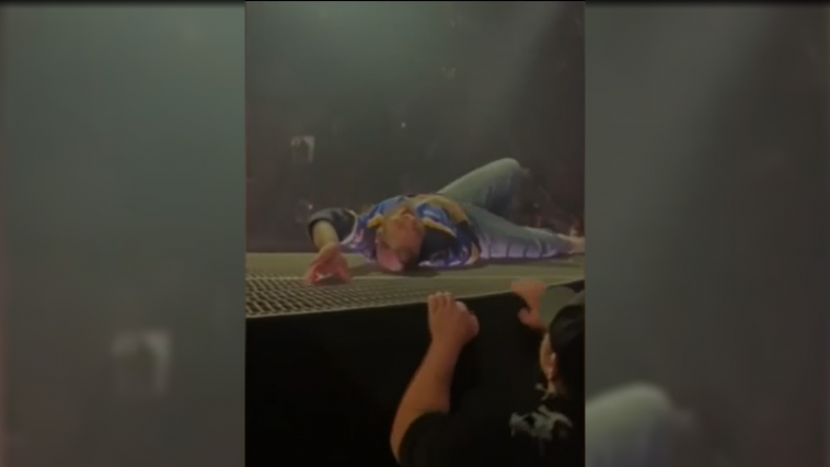 En vidéo la chute brutale du rappeur Post Malone sur scène lors d'un concert