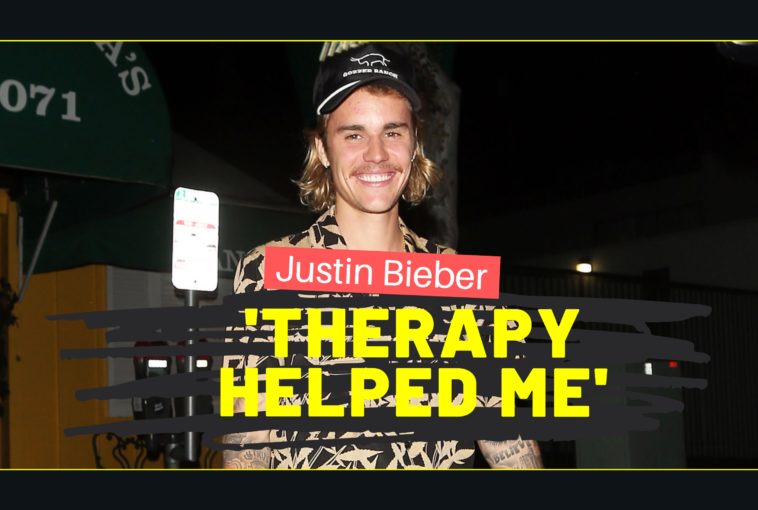 JUSTIN BIEBER 'THERAPY HELPED ME'