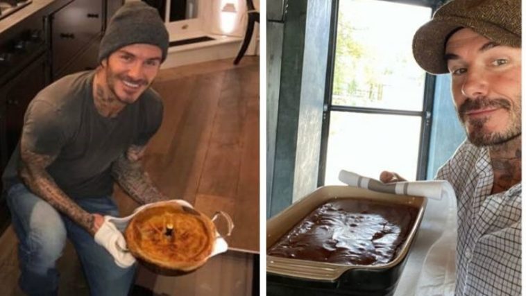David Beckham has spent a lot of time in quarantine cooking and baking