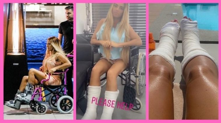 KATIE PRICE ' I CAN’T WALK!'