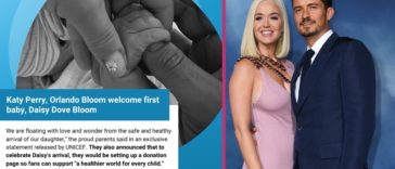 Katy Perry and Orlando Bloom welcome first baby, Daisy Dove