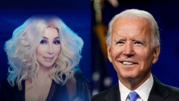 CHER sing _ Happiness Is Just a Thing Called Joe Biden