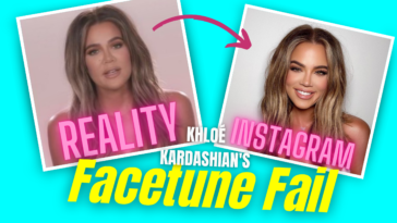 Khloé Kardashian’s Photoshop Fail
