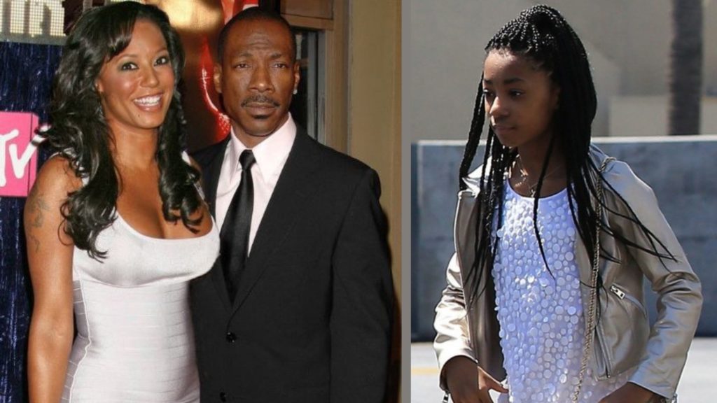 Melanie B and Eddie Murphy dated from 2006. Eddie Murphy's daughter named Angel Iris Murphy Brown