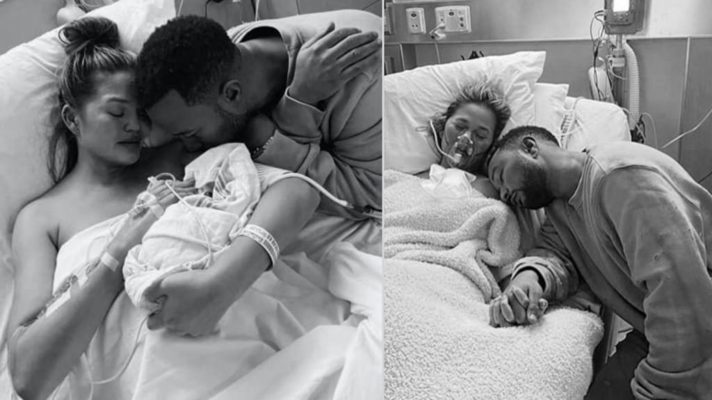 Chrissy Teigen and John Legend also shared the devastating loss of  her child an unborn son named Jack