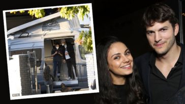 Mila Kunis and Ashton Kutcher_ Love In The RV