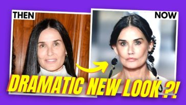 DEMI MOORE'S DRAMATIC NEW LOOK