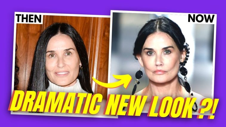 DEMI MOORE'S DRAMATIC NEW LOOK