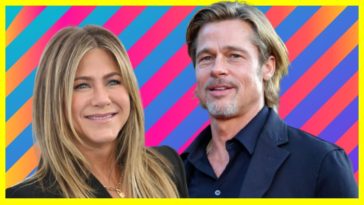 Jennifer Aniston and Brad Pitt