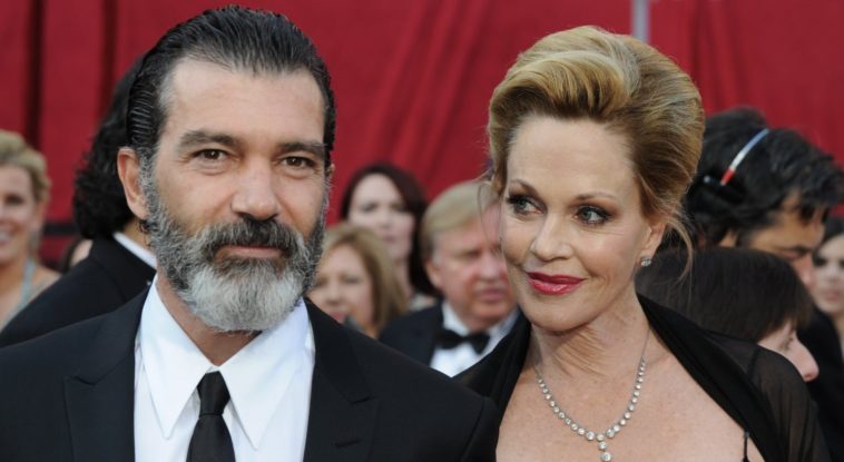 Antonio Banderas and Melanie Griffith on March 7 2010