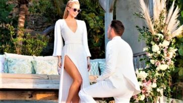 #shesaidyes Paris Hilton marriage proposal