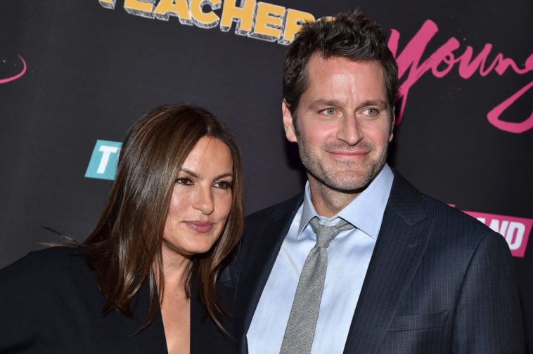 Mariska Hargitay and Peter Hermann