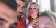 Britney Spears and her boyfriend Sam Asghari Backyard Wedding