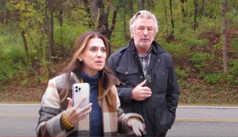 Alec Baldwin snaps at wife Hilaria when he interrupted her press conference